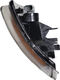 LANTERNA DIANTEIRA DA SETA - SÉRIE 5 PGR P250/G380/G730/R420/R500/R730 2009/2019
